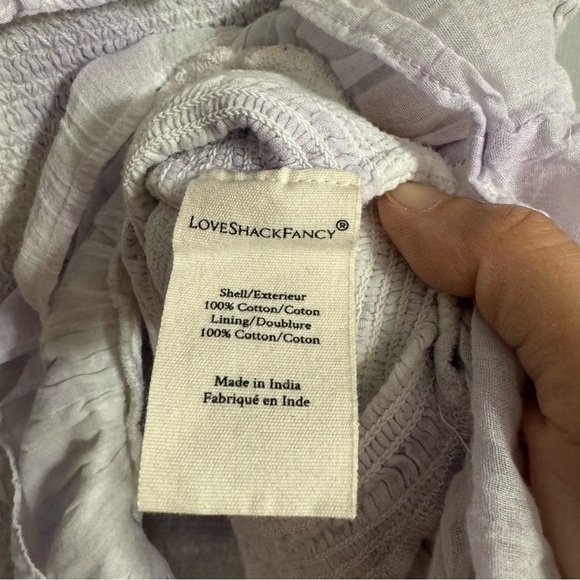 LoveShackFancy Sonara Mini Dress Size Small - Picture 7 of 10